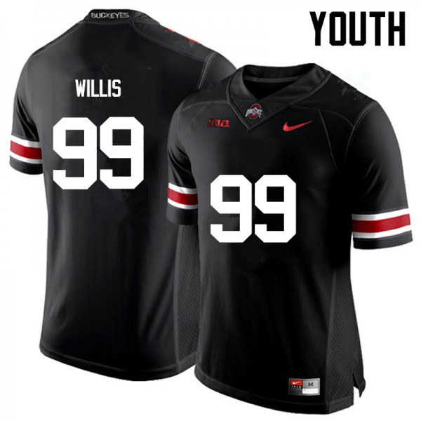 Ohio State Buckeyes #99 Bill Willis Youth Football Jersey Black OSU18870
